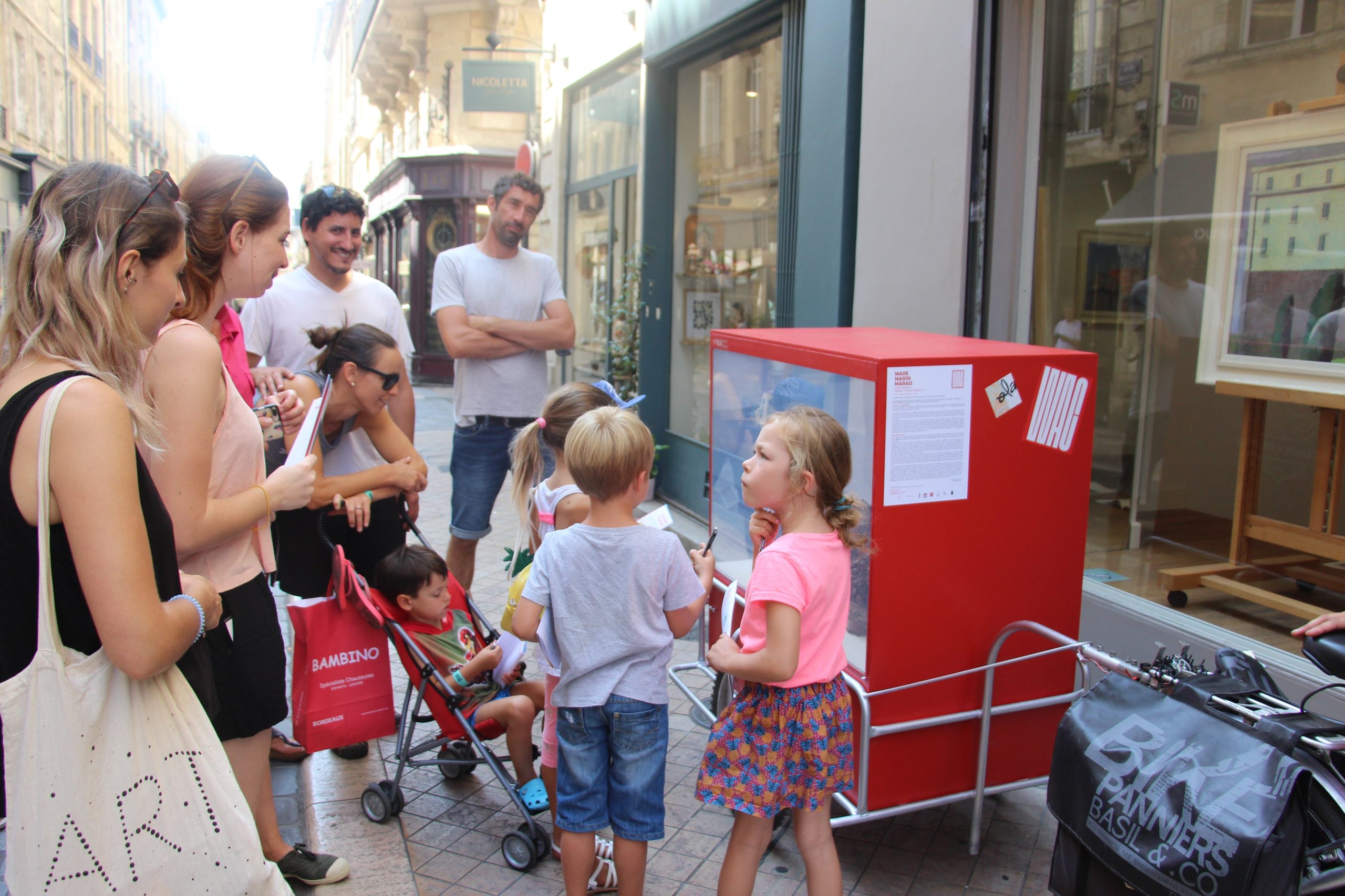 Exposition Tinbox #7 Mare Marin Marais de Lucie Bayens à Bordeaux 2019